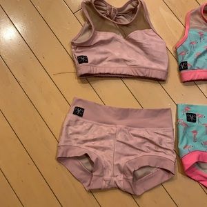 Kandi Kouture dance briefs and top in CL